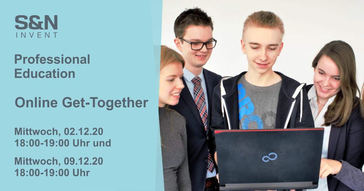 Online Get-Together: IT-Ausbildung und duales Studium bei S&N Invent