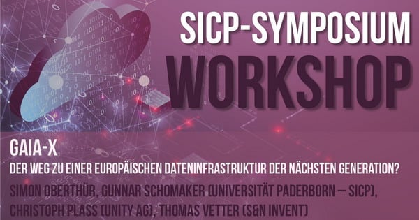 Workshop über GAIA-X beim SICP-Symposium