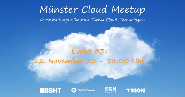 Drittes Cloud Meetup in Münster