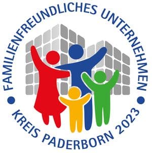 Logo „Familienfreundliches Unternehmen“ 2023